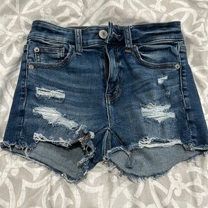 American Eagle Hi-Rise Shortie Size 0